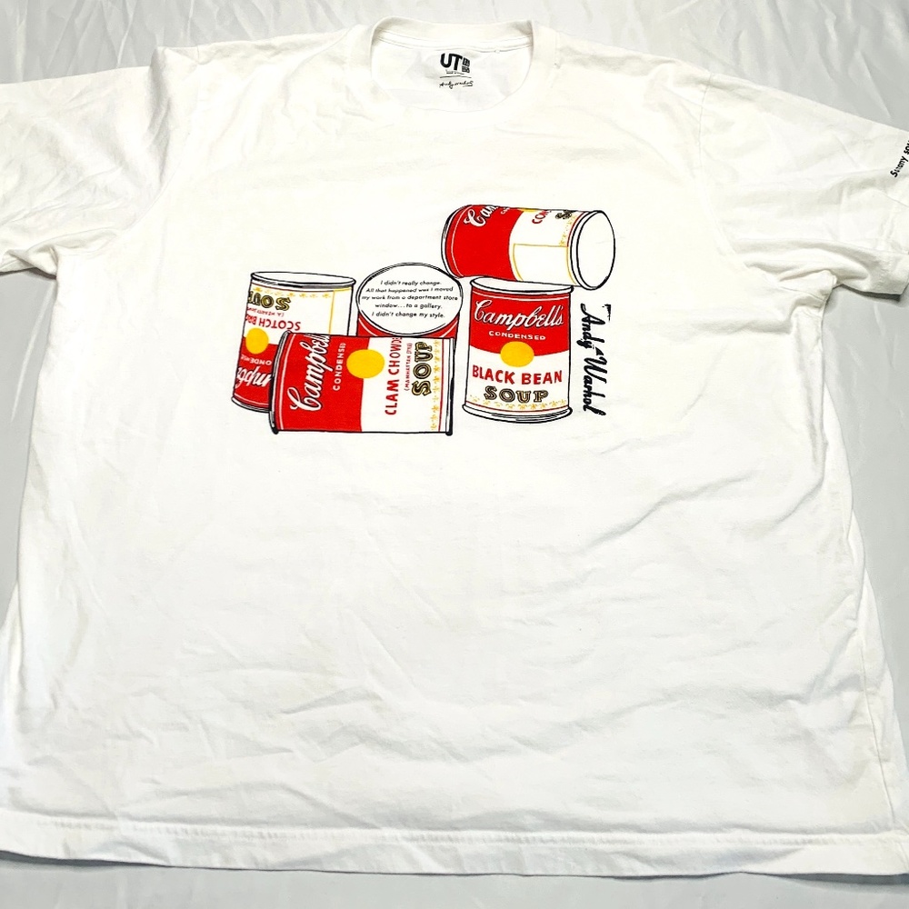 Uniqlo Andy Warhol Campbell Soup T-shirt